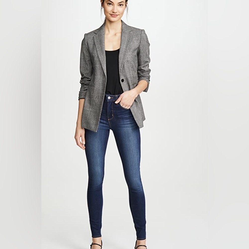 (B26) NEW L'Agence Marguerite‎ Skinny Dark Blue Jeans, Size 24, NWOT